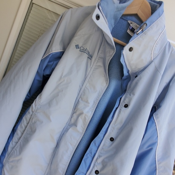 Columbia Jackets & Blazers - Columbia Core Interchange Women's blue coat SMALL